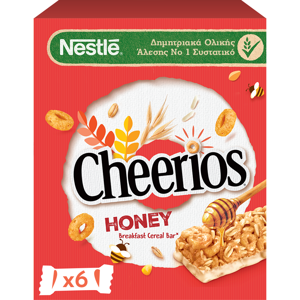Honey Cheerios, Nestle (6x22g) Breakfast bars