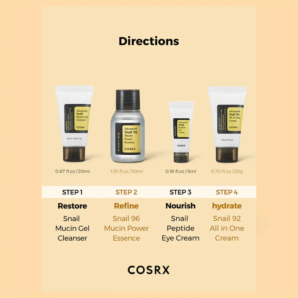 COSRX All About Snail Kit