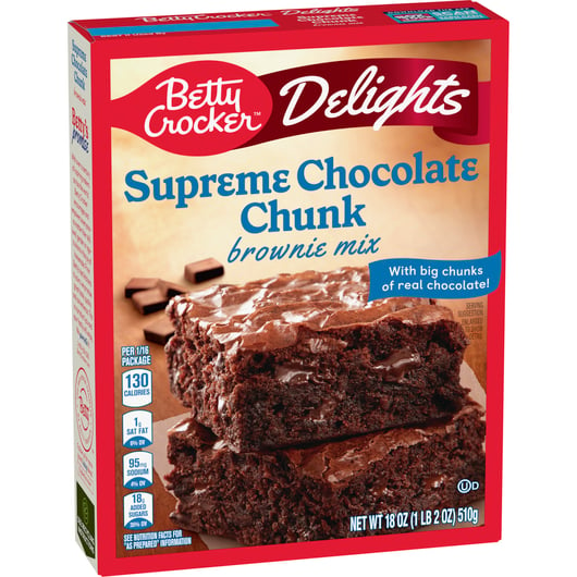 Betty Crocker Supreme Chocolate Chunk Brownie Mix