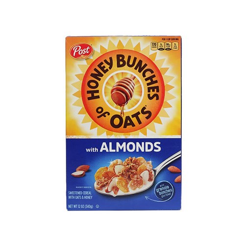 Honey Bunches of Oats® with Almonds cereal 340g