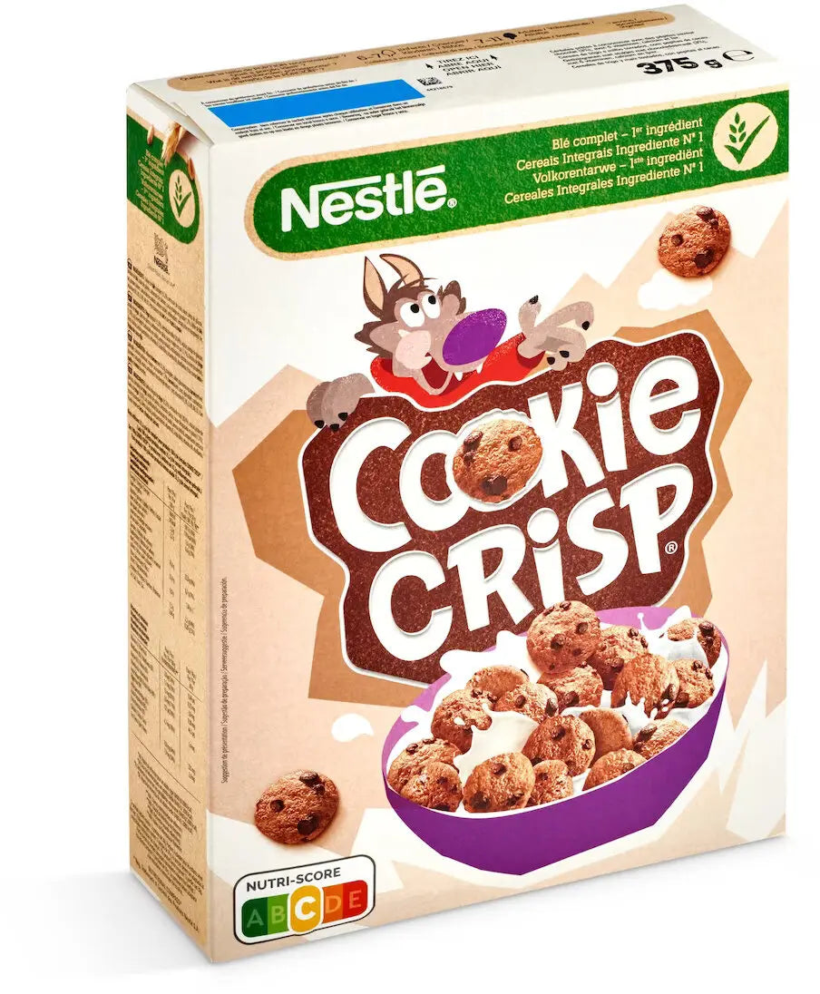 Nestle Cookie Crisp Chocolate Chip Breakfast Cereal 375G