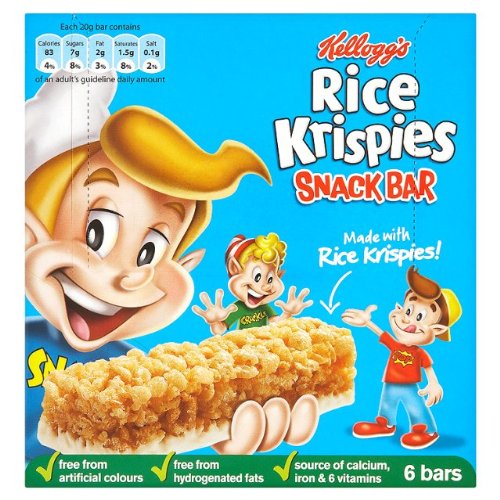 Rice Krispies Snack Bar pack of 6