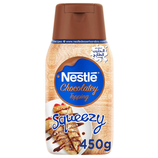 Nestle - Chocolate Flavoured Topping Squeezy 450g