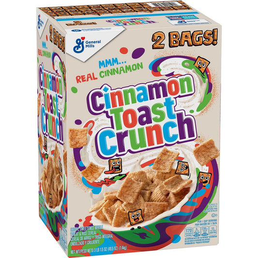 Cinnamon Toast Crunch Crispy Cinnamon Breakfast Cereal 1.4kg