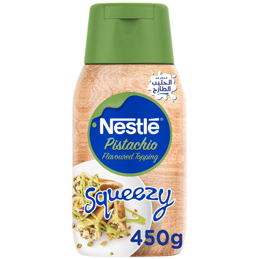 Nestle - Pistachio Flavoured Topping Squeezy 450g