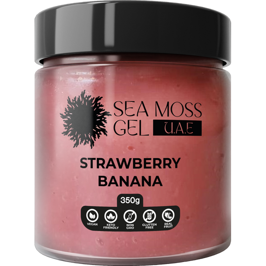 Strawberry Banana Sea Moss Gel 350g